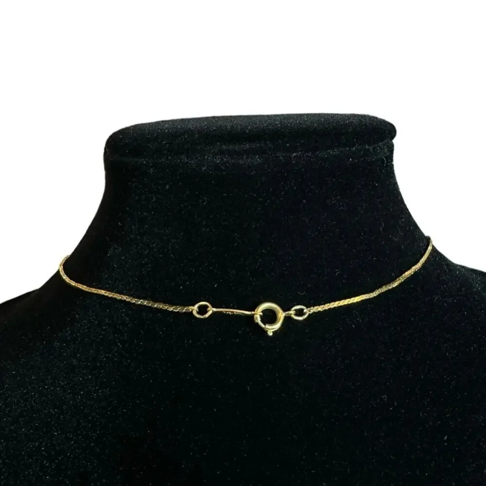 Vintage NAPIER Long Gold Pearl Pendant Necklace, Vintage Preppy Style Jewelry - Picture 3 of 4